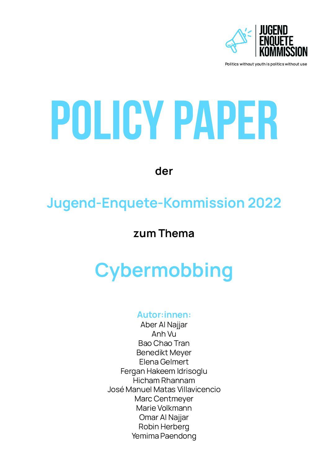 Policy Paper 2022
